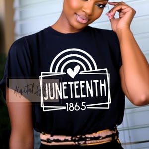 Juneteenth SVG, Juneteenth Heart Svg, Since 1865 Svg, Black History SVG, Black History Freedom Svg, Juneteenth Shirt Svg, Juneteenth 1865