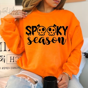 Spooky Season Design, Spooky Season Svg, Fall Cricut Files, Spooky Vibes, Fall Sweatshirt Design, Halloween Shirt Svg, Spooky Shirt Design