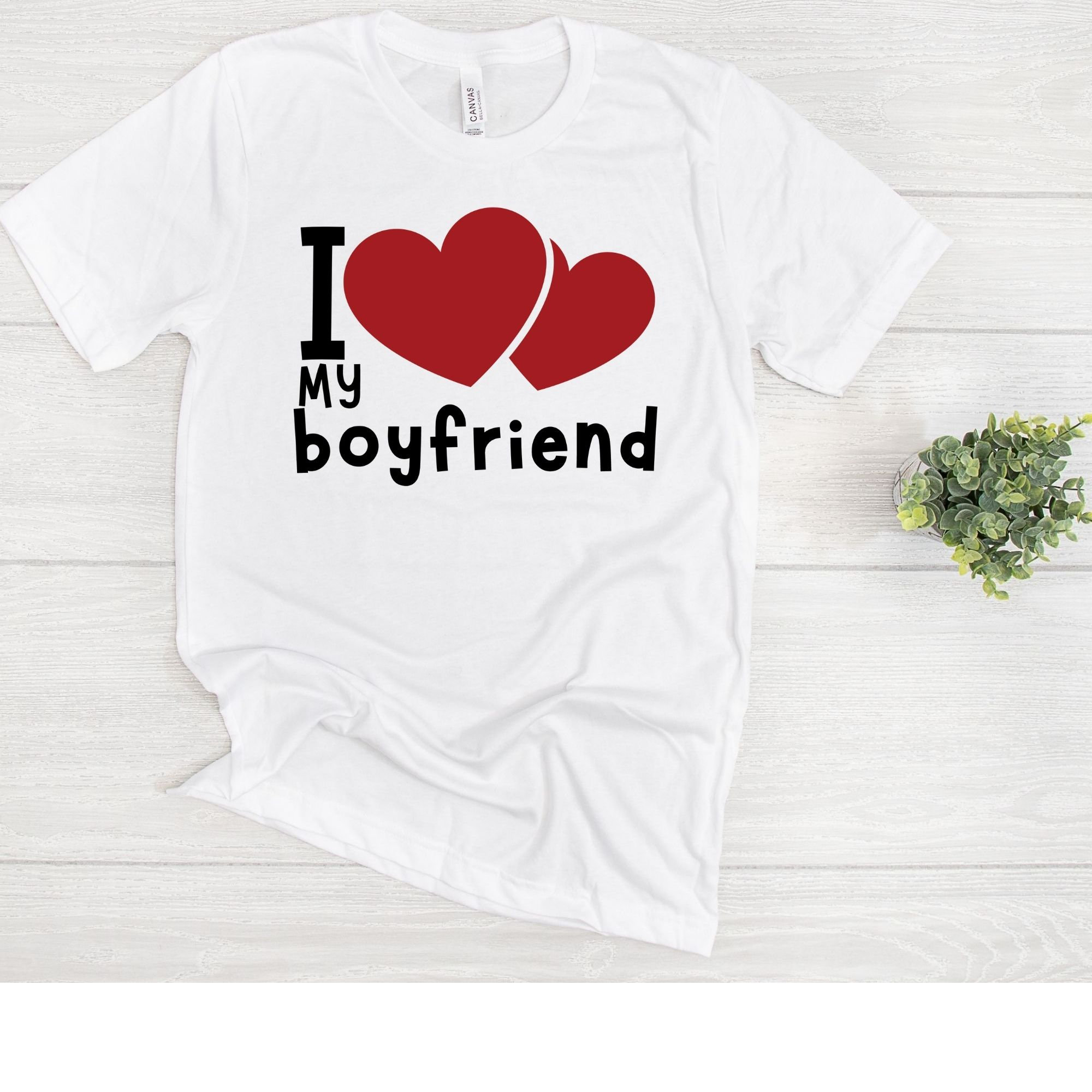 I love my girlfriend shirt svg Funny matching anniversary | Etsy