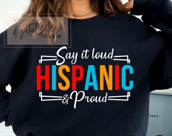 Mês da Herança Hispânica SVG: Design do Orgulho Latino (Download Digital)