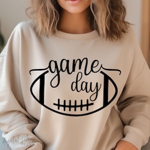 Football Svg, Game Day Svg, Football Game Day Svg, Football Mom Svg, Game Day Football Shirt Svg, Kids Boys Girls Game Day Football svg