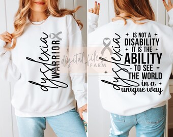 Dyslexia Awareness SVG, Dyslexia Warrior Svg, Dyslexia Awareness Svg Cut File, Warrior Support Svg, Dyslexia Svg, Dyslexia Specialist Svg