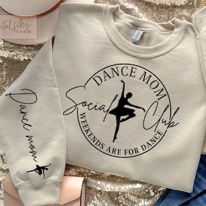 Dance Mom SVG, Dance Mom Social Club, Dance SVG, Dance Mom Shirt Svg, Dance Recital, Dance Mama, Dance Lover Svg digital files for cricut