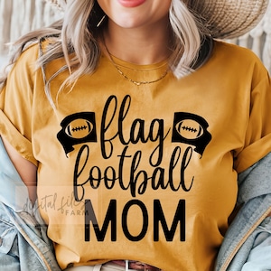 Flag Football Mom SVG, Girls Flag Football Mama SVG, Football Mom Svg, Football Shirt Svg, Game Day Player, Football Season Svg Cut Files