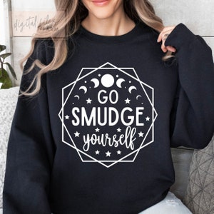Allez vous tacher SVG, Svg de Phase de lune, Halloween Svg, Svg gothique, Svg gothique, Smudge Svg, sorcière SVG, Witchy Svg, Witchy Vibes SVG, Svg magique