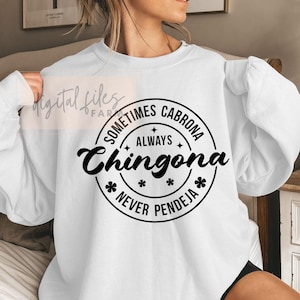 Chingona SVG, Latina Svg, Mexican SVG, Latina Af svg, Latina Power svg, Mexican png, Chingona Every Damn Day Svg Png, Always Chingona Svg