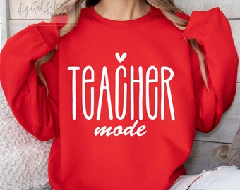 Maestro SVG, Modo maestro SVG, Modo enseñanza SVG, Vida de maestro Svg, Camiseta de maestro Svg, Maestro divertido Svg, Regalo para maestro, Regreso a la escuela