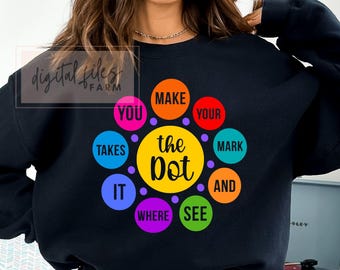 Internationaler Dot Tag SVG: Make Your Mark Design (Digitaler Download