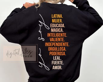 Yo Soy Funny Hispanic Heritage Month SVG: Design do Orgulho Mexicano (Download Digital)