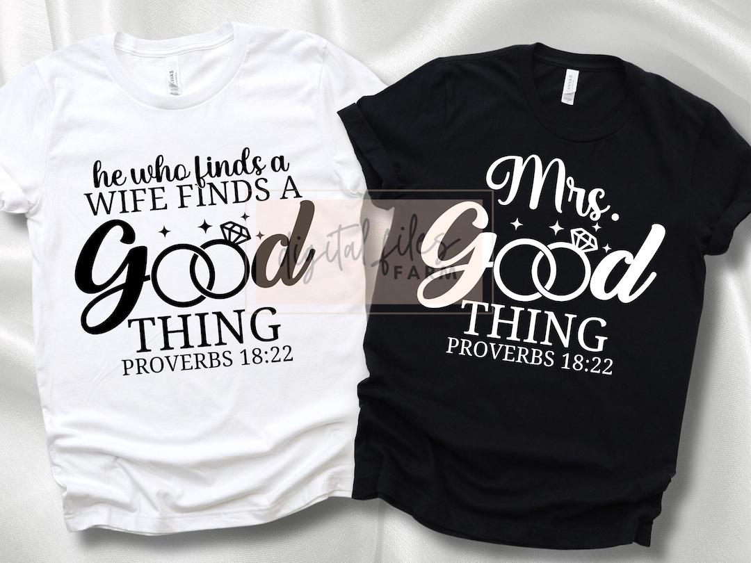 Husband and Wife Wedding SVG PNG: Couple Shirt Design (digital Download ...