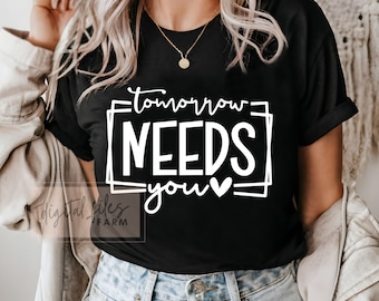 El mañana te necesita SVG, PNG, cita positiva Svg, conoce tu valor Svg, tú importas Svg, salud mental Svg, ansiedad Svg, cita inspiradora Svg