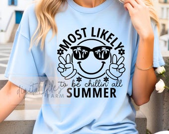 Beaches SVG PNG: Funny Summer Vacation PNG Design (Digital Download