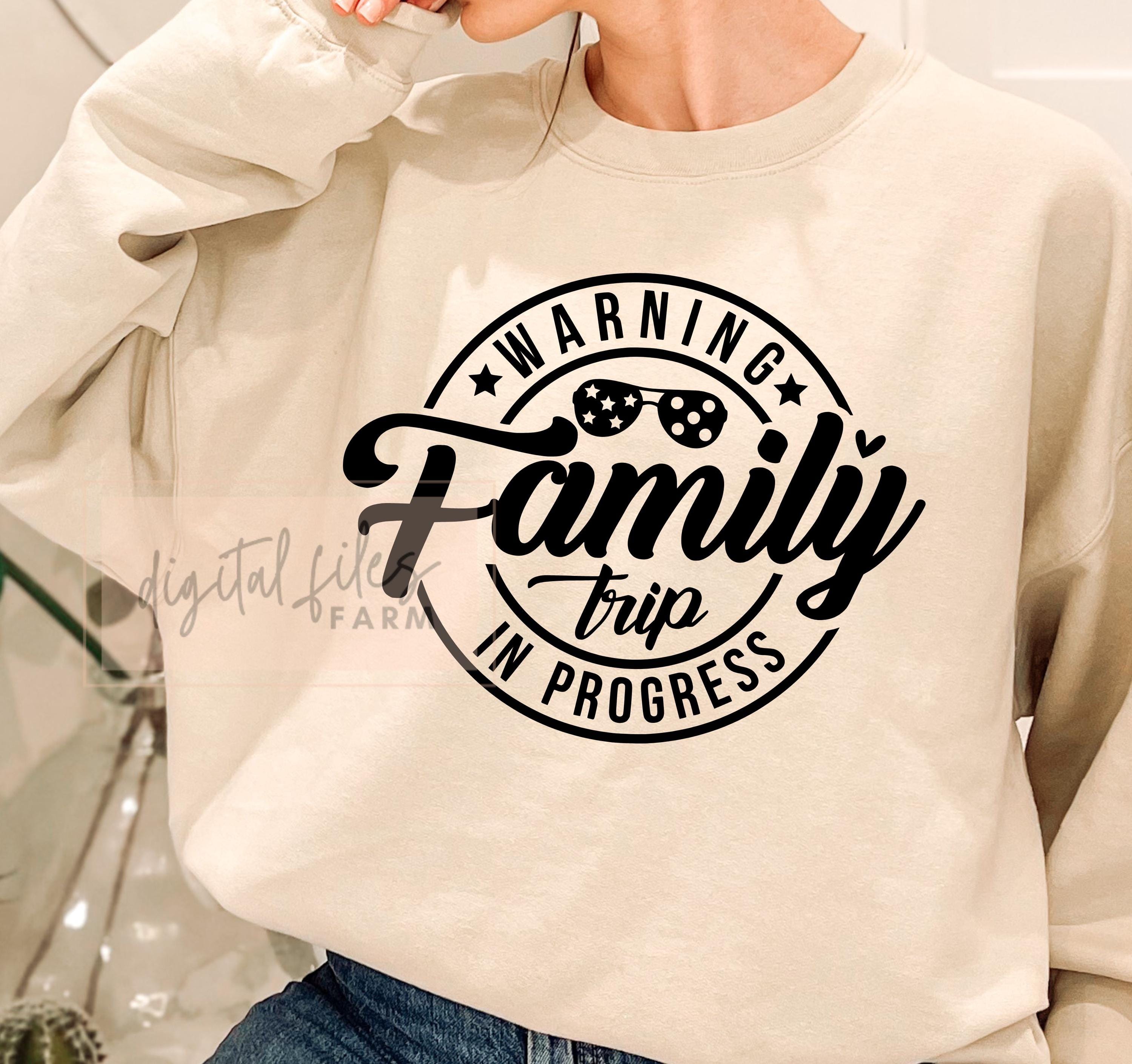 Family Trip in Progress SVG PNG: Vacation Squad Design (digital ...