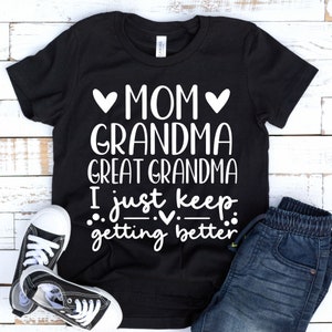 Mom SVG, Mothers Day SVG, Grandma Svg, Great Grandma Svg, Mothers Day ...