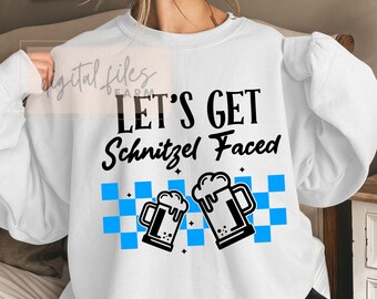 オクトーバーフェストSVG：面白いドイツビールパーティーデザイン（デジタルダウンロード）