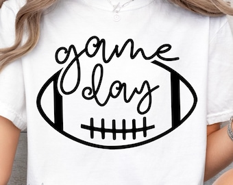 Spieltag svg, Fußballspieltag svg, Fußball Mama svg, Spieltag Fußballshirt, Kinder Jungen Mädchen Spieltag Fußball svg, SVG-Dateien für Cricut