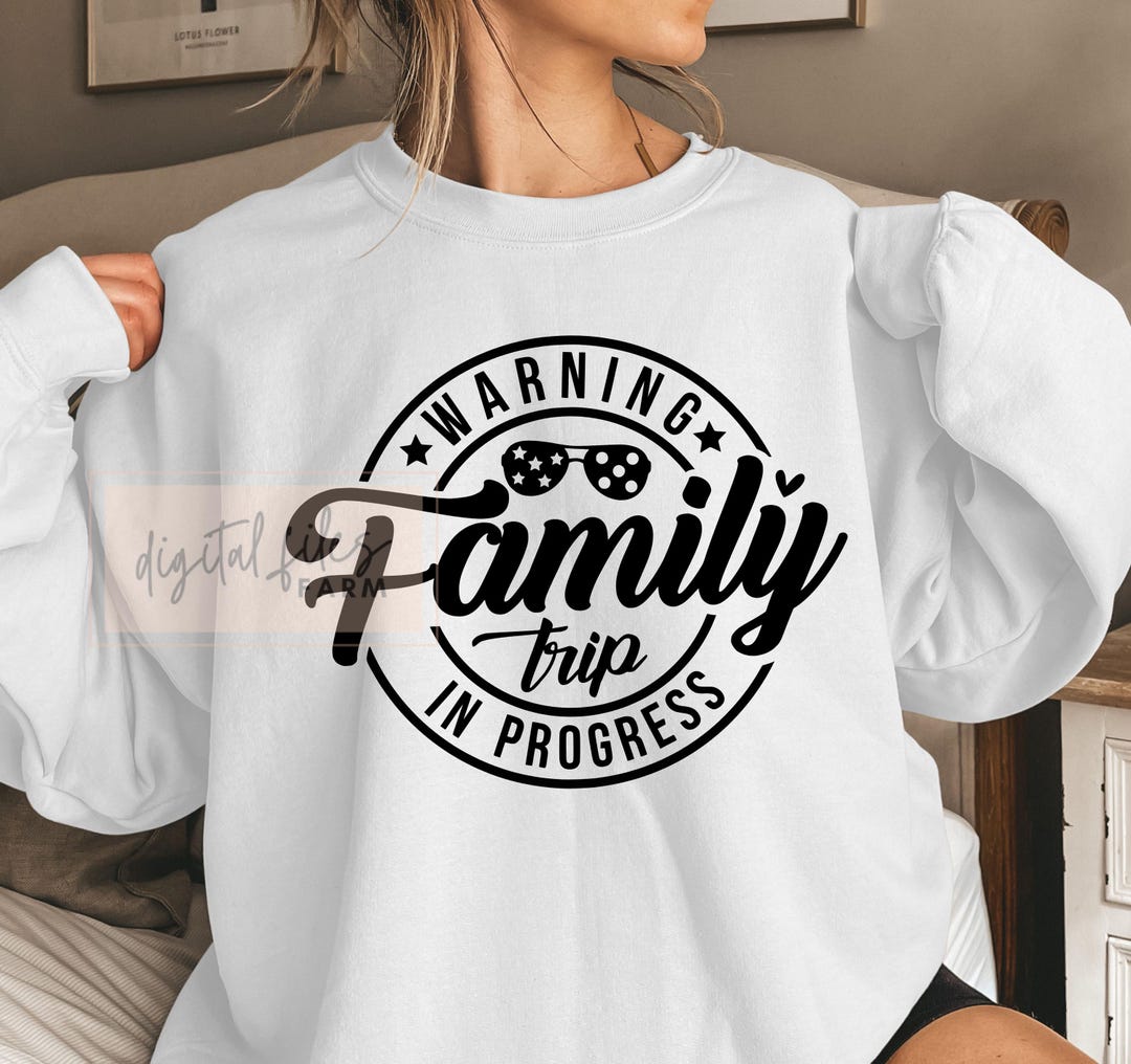 Family Trip in Progress SVG PNG: Vacation Squad Design (digital ...