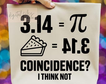 Pi Day SVG, lustiges Mathe-Lehrer-Geschenk, Pi-Symbol PNG (digitaler Download)