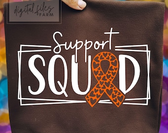 Guerrero de la esclerosis múltiple SVG PNG, Concientización SVG, Equipo de apoyo SVG, Mes de concientización sobre la EM SVG, Concientización sobre la EM SVG, Diseño de lazo naranja PNG