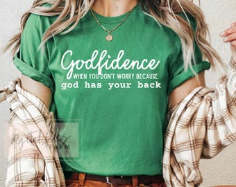 Godfidence SVG, God Fidence Svg, Bible Verse Svg, Faith Svg, Love Like Jesus Svg, Christian Svg, Religious Svg, Inspirational Svg Files