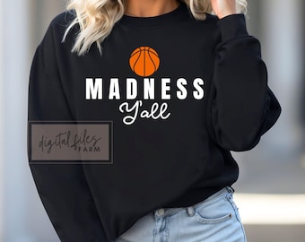 March Madness Yall SVG PNG, basketbalwedstrijd dag svg, Hallo maart, grappige Cheer basketbal March Madness Svg, basketbalteam College Lover