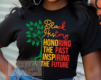 Black History Month SVG, Honoring The Future PNG, Cricut Files (Digital Download)