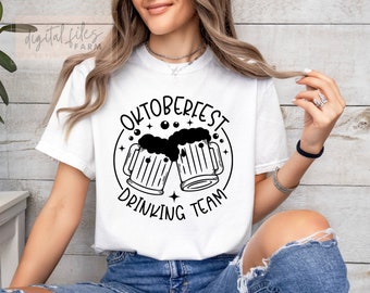 Oktoberfest Svg, Oktoberfest drinking team svg, Beer Lover, Drink Lover, Funny Beer Shirt Svg, Drinking Team, Bartender Gift, Beer Party Svg