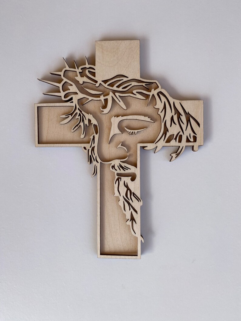 Wooden Easter Cross Wood Cross Easter Cross Matthew 286 Etsy