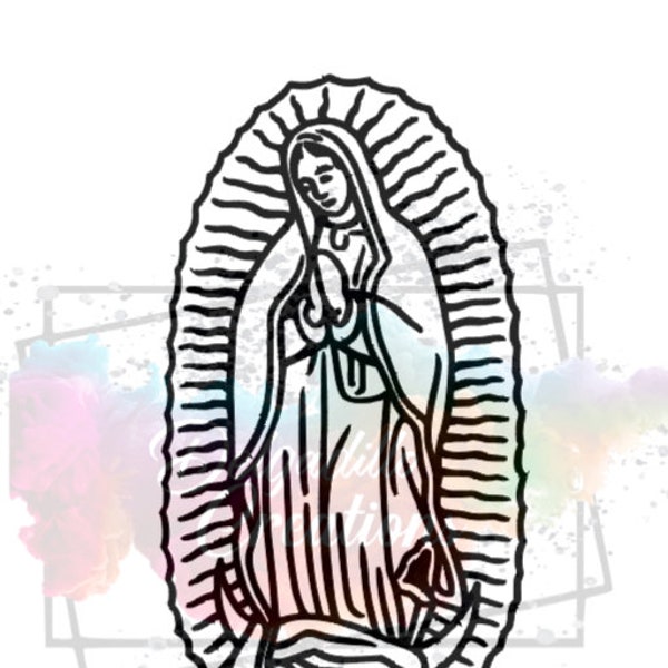 Virgin Mary svg