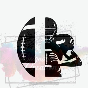 football svg football payer svg 2 svgs