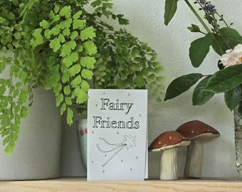 Fairy Friends Mini Coloring Book