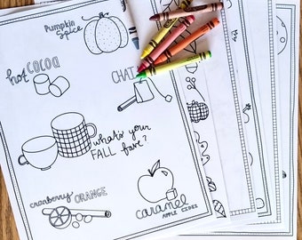 Fall Coloring Bundle