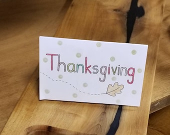 Thanksgiving Mini Coloring Zine