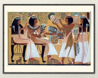 Egyptian Wall Art Etsy