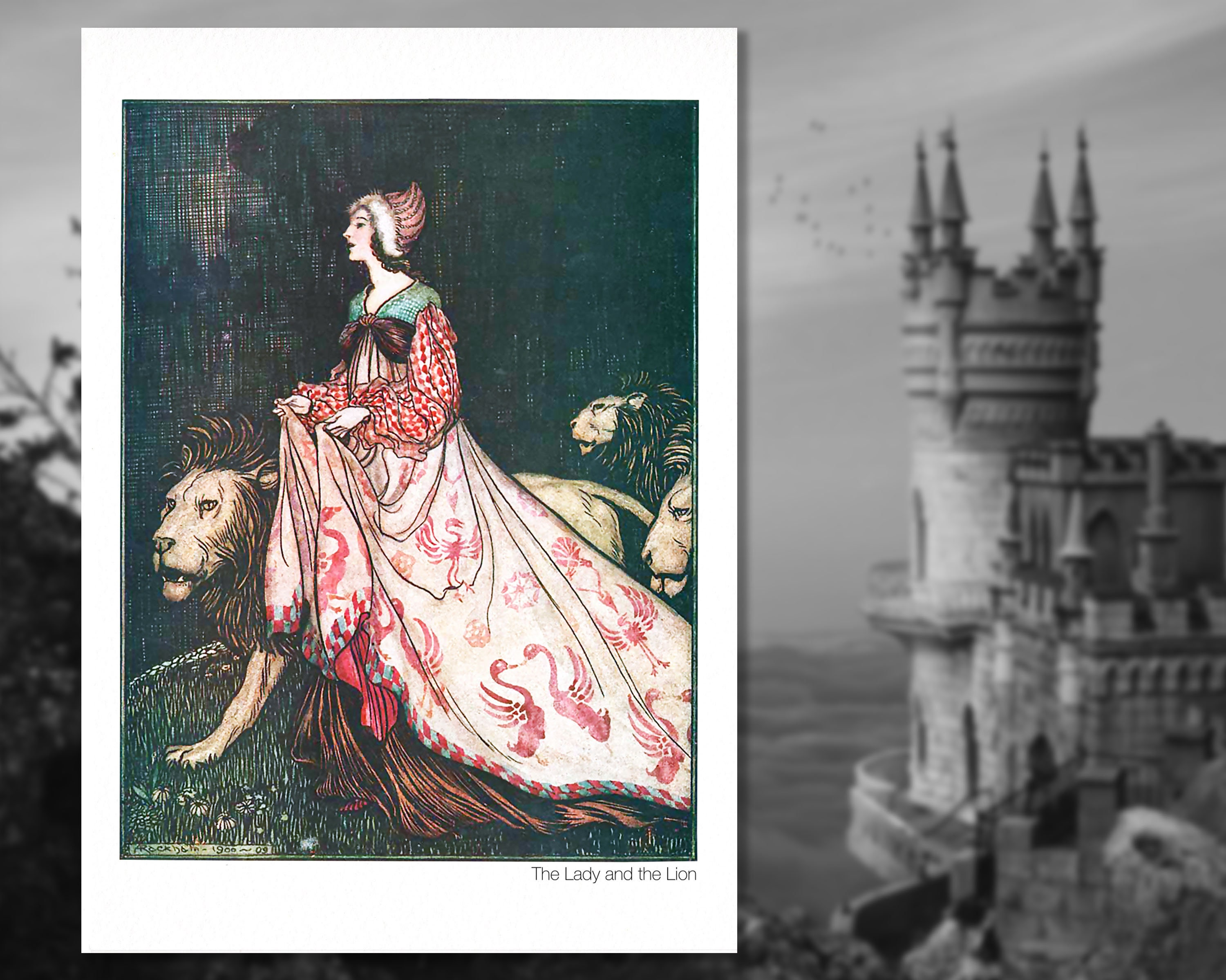 Arthur Rackham Fairy Tale Art Card Prints, Set of 8 - Etsy