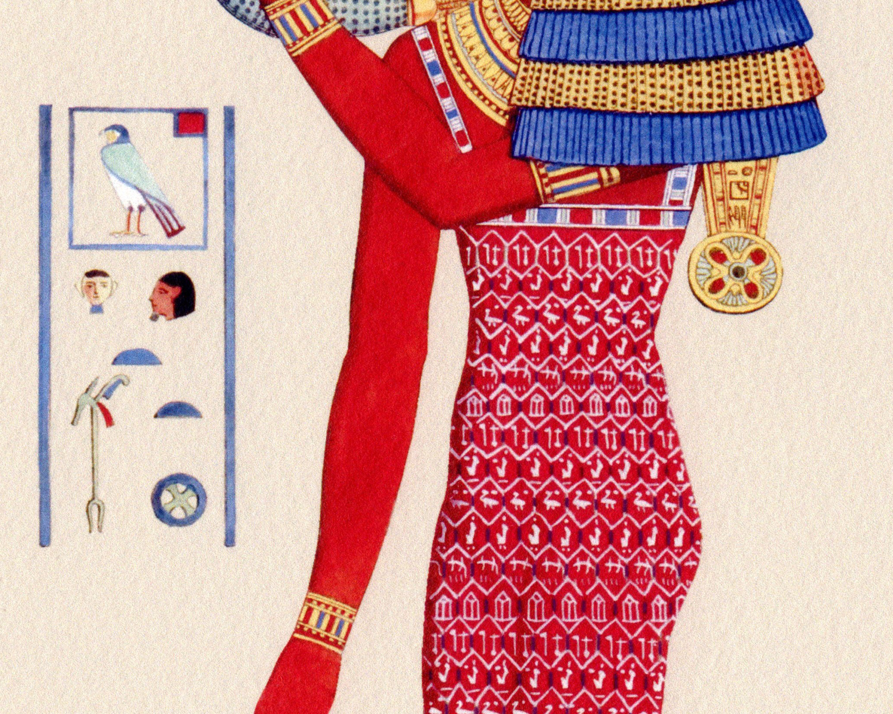 Egyptian Art Hathor Goddess Of Joy Love Dance And Sexuality Etsy