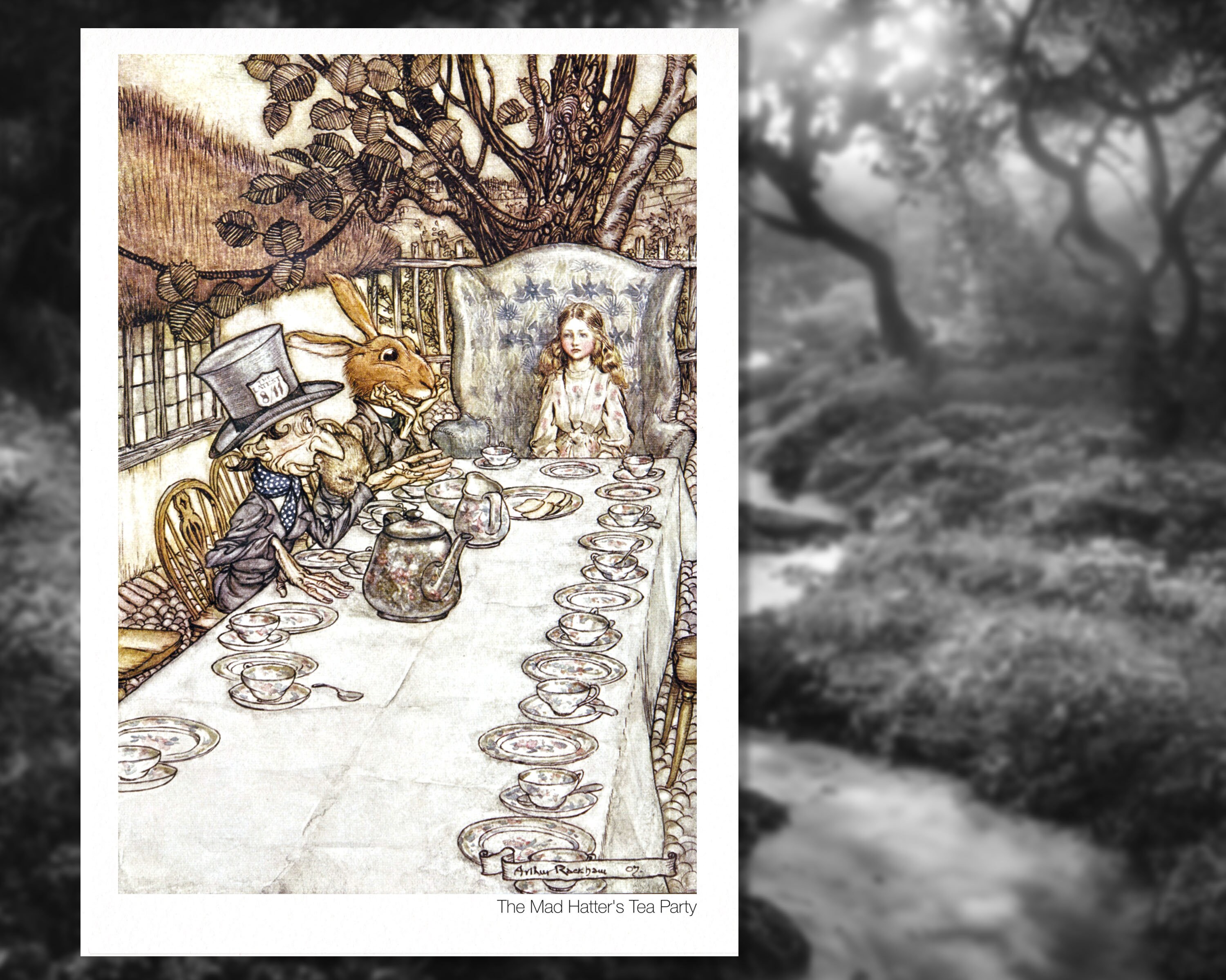 Arthur Rackham Fairy Tale Art Card Prints, Set of 8 - Etsy