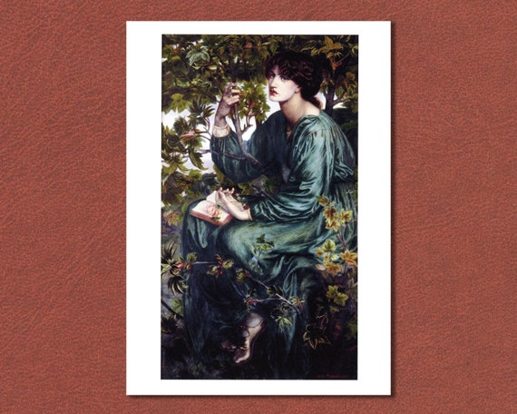 ダンテ・ゲイブリエル・ロセッティ、プロセルピナ、希少な画集より ダンテ・ゲイブリエル・ロセッティ、プロセルピナ、希少な画集より