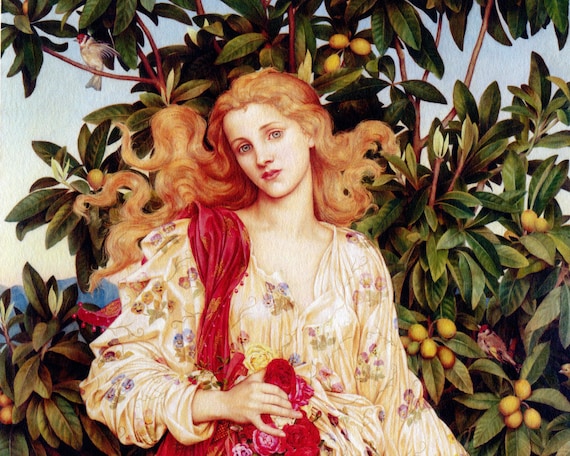 著名なラファエル前派の女性画家、エヴリン・ド・モーガン作