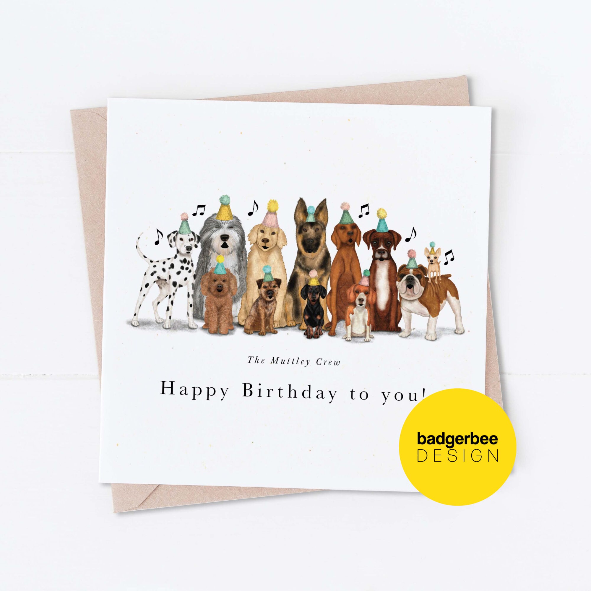 Funny Dog Birthday Card Dog Pun Birthday Card Happy Birthday - Etsy UK