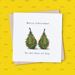 Funny Couple Christas Cards Special Couple Christas Card Large - View #2