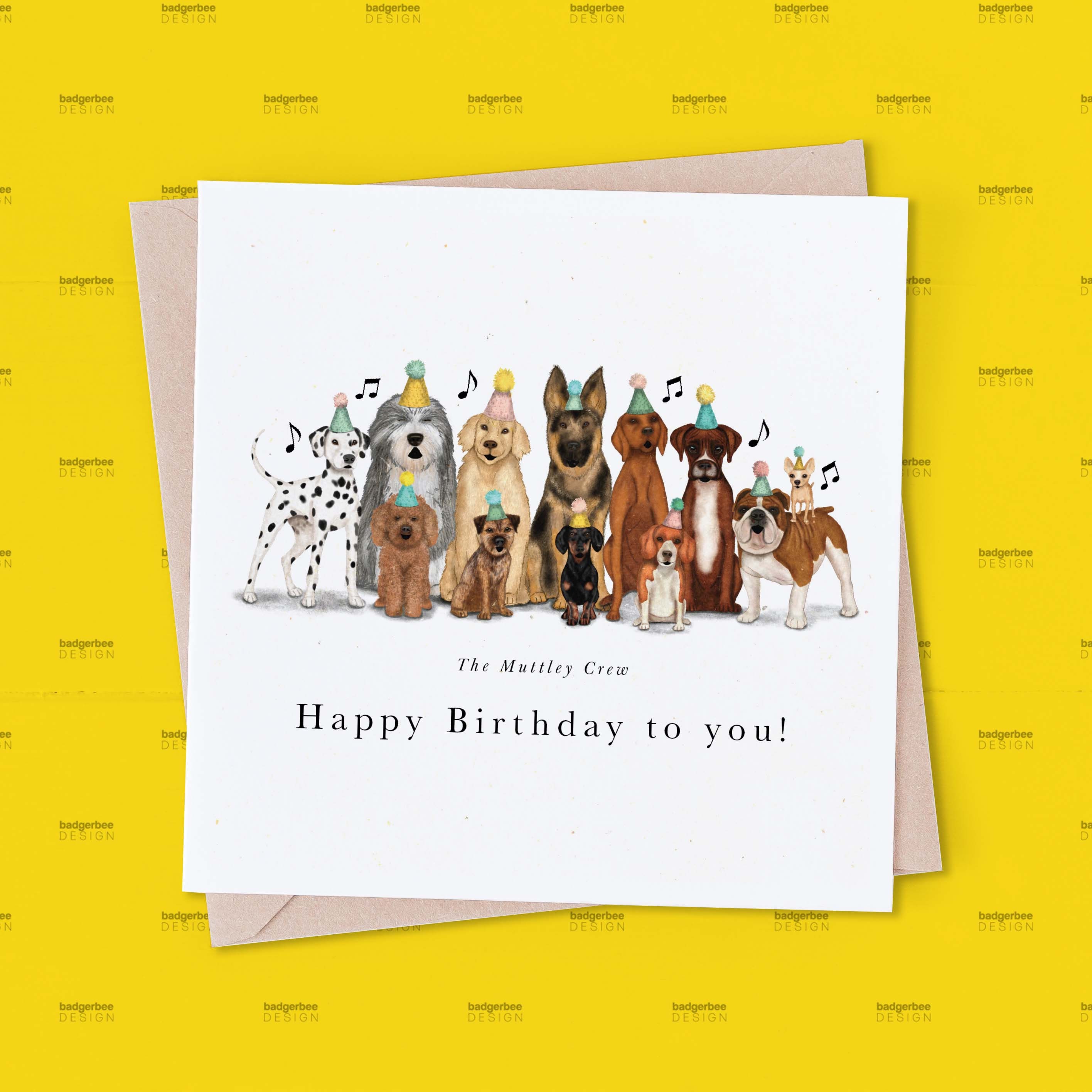 Funny Dog Birthday Card Dog Pun Birthday Card Happy Birthday - Etsy UK