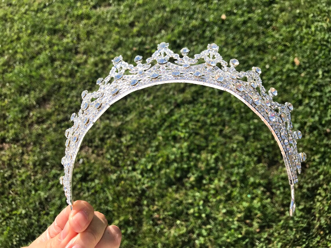 Wedding Tiara Bridal Tiara Royal Wedding Crown Wedding Etsy Canada