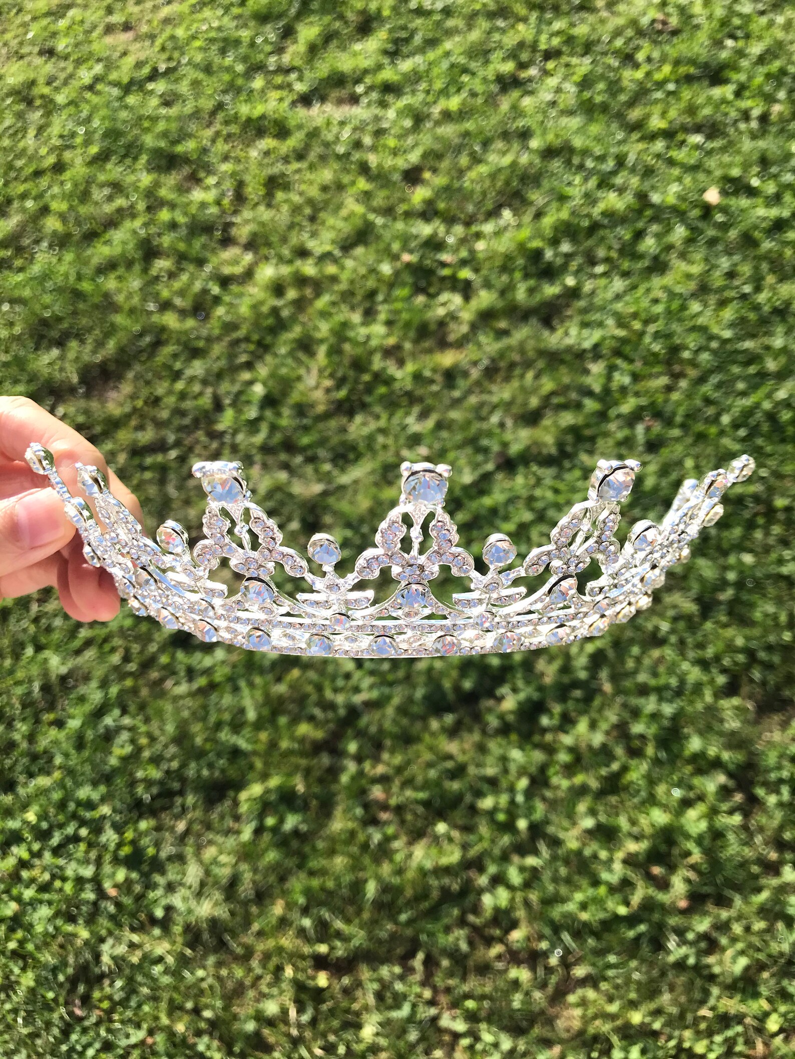 Wedding Tiara Bridal Tiara Royal Wedding Crown Wedding Etsy Canada