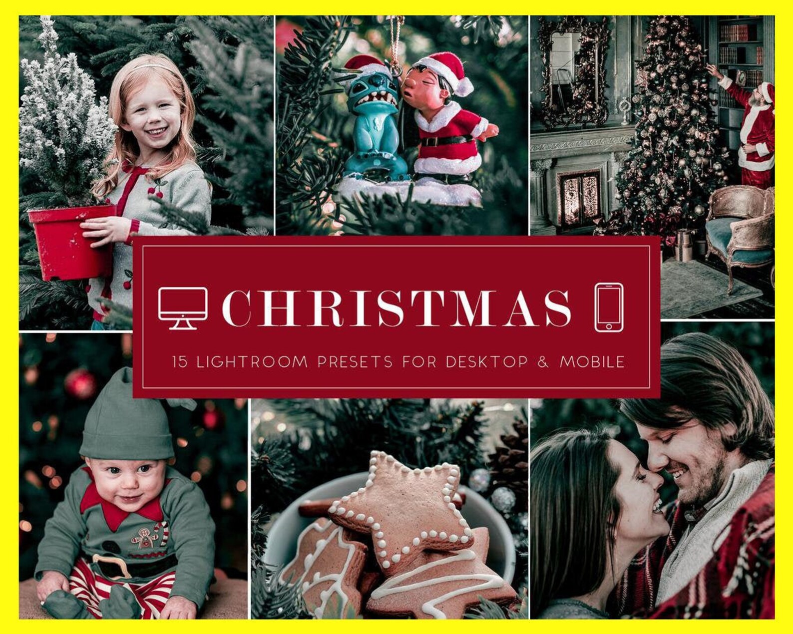15 Dark Moody Lightroom Presets for Desktop Mobile Winter | Etsy