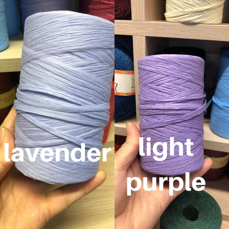 Yellow Raffia YarnsPaper Yarns150 gr 250 mtNatural Crochet | Etsy