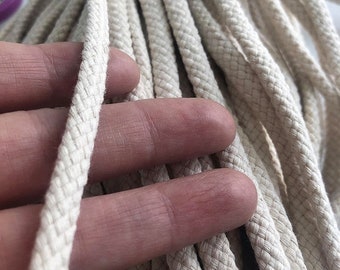 10mm Macrame Cord,Cotton Cord For Macrame,Macrame Rope 10mm,Beige Cotton Rope,Macrame Yarn