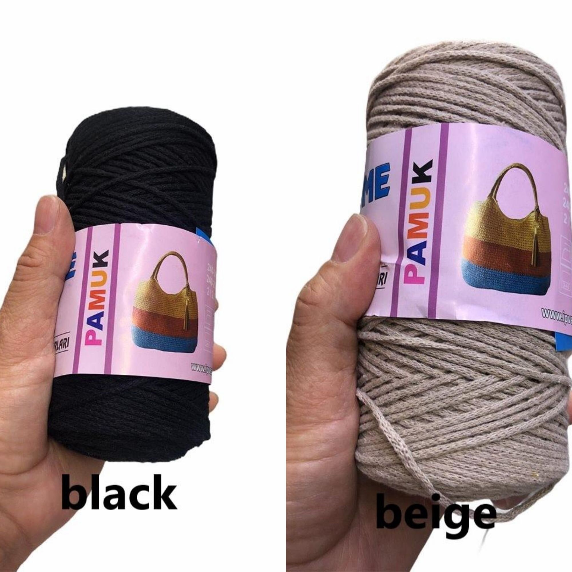 Macramé Cord, Rope Cord for Crocheting, Macramé Rope, Macramé String,  Macramé Cotton Cord, Macramé Yarn, Craft Supplies 