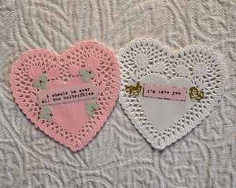 Tarjeta de San Valentín de Paramore duplicada