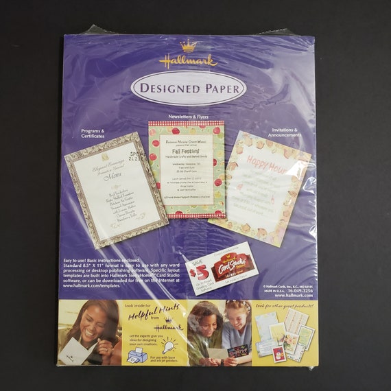 Craft Supplies & Tools Materials Hallmark AcidFree LigninFree Design